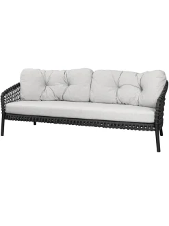 Cane-line Ocean 3-pers. Sofa, soft rope fra><noscript><img width=