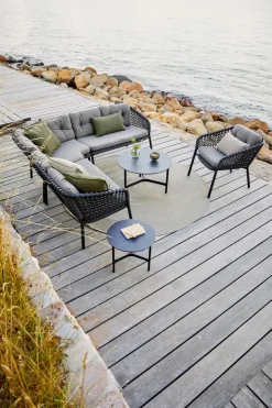 Cane-line Ocean 2-pers. Sofa, venstre modul, Soft Rope fra><noscript><img width=