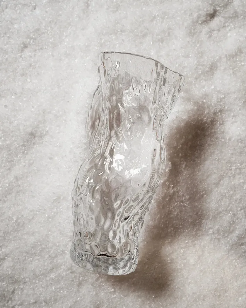 Hein Studio Ostrea Vase, amber fra> Vaser