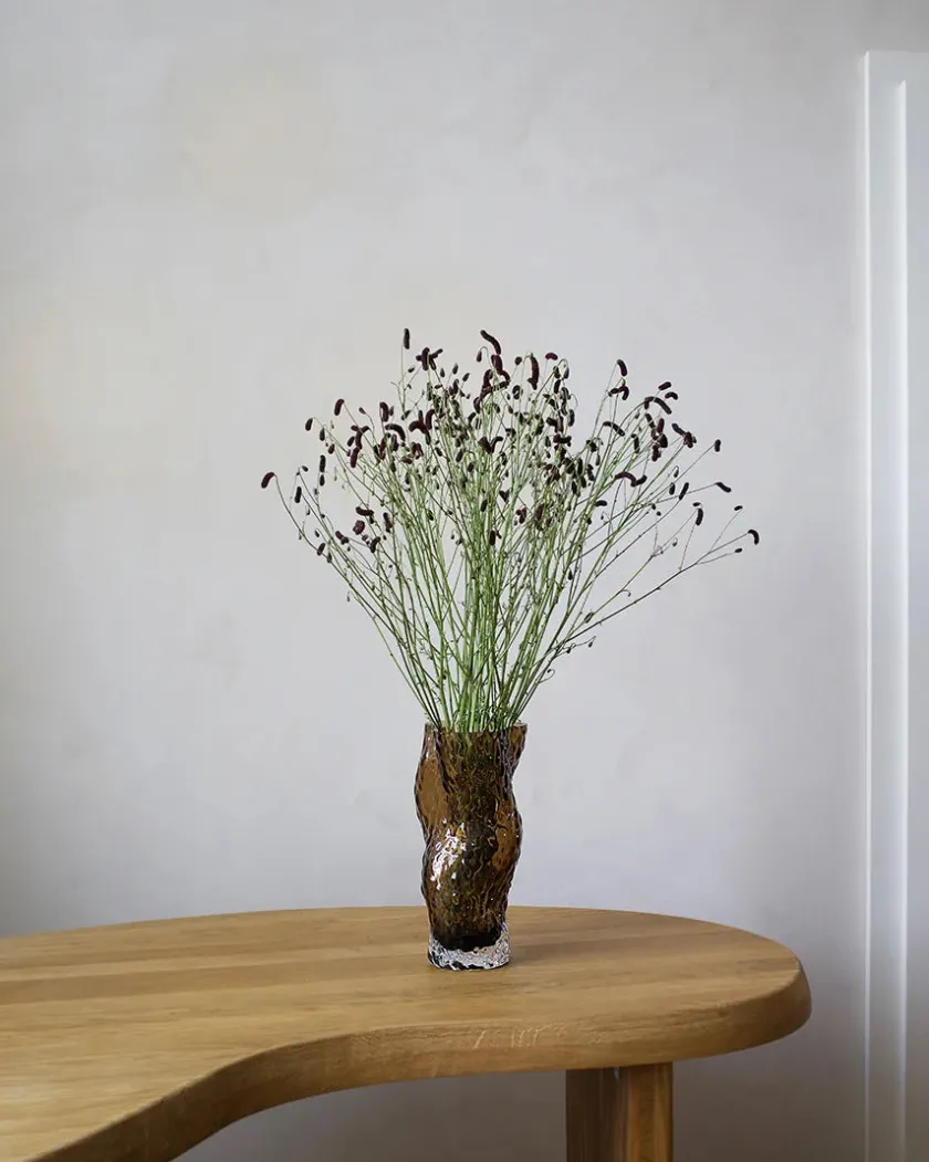 Hein Studio Ostrea Vase, amber fra> Vaser
