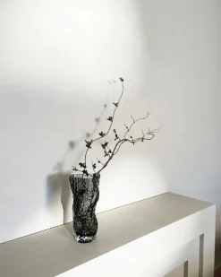Hein Studio Ostrea Vase, klart glas fra><noscript><img width=