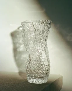 Hein Studio Ostrea Vase, klart glas fra><noscript><img width=