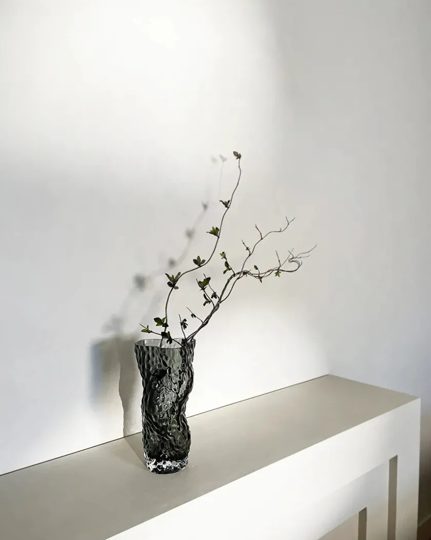 Hein Studio Ostrea Vase, smoke fra> Vaser