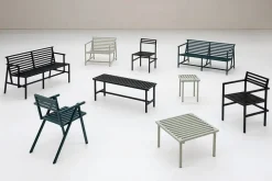 Nine Ottoman, grøn fra 19 Outdoors> Udendørs Loungemøbler|Haveborde
