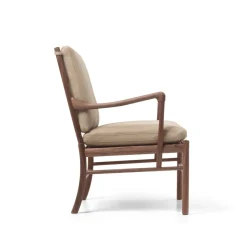 Carl Hansen & Søn OW149 Colonial lænestol, eg olie, Terra-læder af Ole Wanscher><noscript><img width=