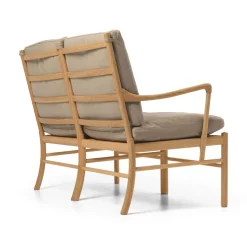Carl Hansen & Søn OW149-2 Colonial sofa valnød olie, Terra-læder af Ole Wanscher><noscript><img width=