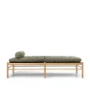 Carl Hansen & Søn OW150 daybed eg olie, Terra-læder af Ole Wanscher> Daybeds|Sofaer