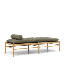 Carl Hansen & Søn OW150 daybed eg olie, Terra-læder af Ole Wanscher><noscript><img width=