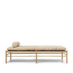 Carl Hansen & Søn OW150 daybed eg olie, Terra-læder af Ole Wanscher><noscript><img width=