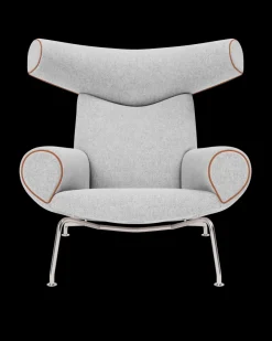 Fredericia Furniture OX Chair - Cera 905 læder i Russet Brown af Hans J. Wegner> Lænestole