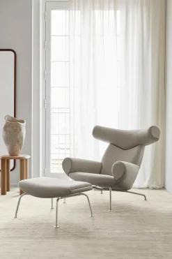 Fredericia Furniture Ox Chair Skammel af Hans J. Wegner> Skamler