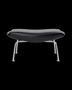 Fredericia Furniture OX Skammel - Grå Hallingdal 116 af Hans J. Wegner><noscript><img width=