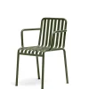 HAY Palissade Armchair, olive fra> Havestole