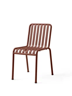 HAY Palissade Chair, iron red fra> Havestole