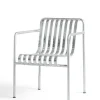 HAY Palissade Dining Armchair, hot galvanised fra> Havestole