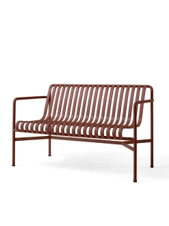 HAY Palissade Dining Bench Armrest, Deep Blue fra><noscript><img width=