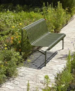 HAY Palissade Dining Bench uden armlæn, hot galvanised fra><noscript><img width=