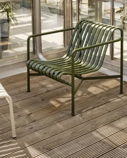 HAY Palissade Lounge Chair Low, hot galvanised fra><noscript><img width=