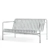 HAY Palissade Lounge Sofa, hot galvanised fra> Udendørs Loungemøbler