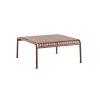 HAY Palissade Low Table, iron red fra> Udendørs Loungemøbler|Haveborde