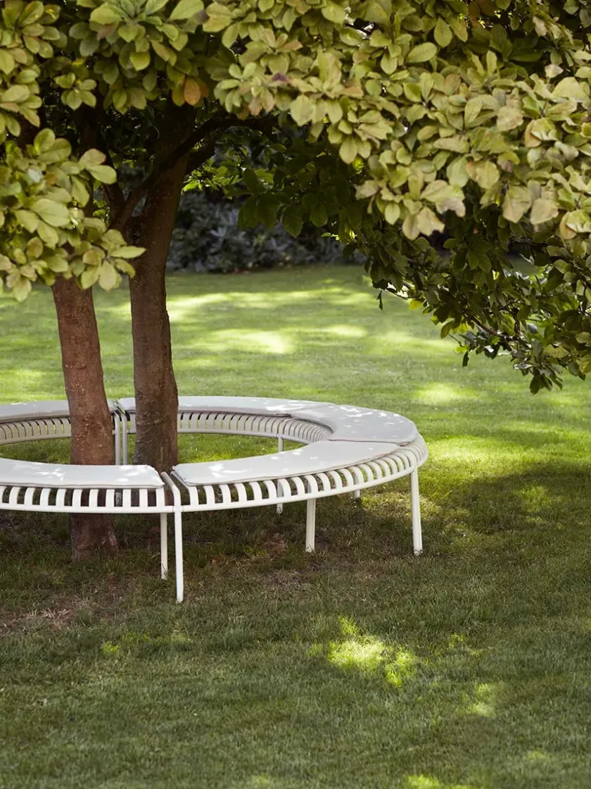 HAY Palissade Park Bench, antracit fra> Havebænke