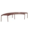 HAY Palissade Park Bench, iron red fra> Havebænke