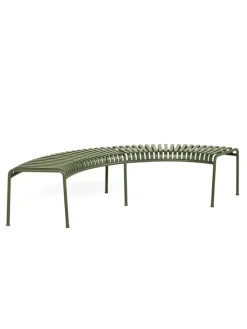 HAY Palissade Park Bench, olive fra> Havebænke