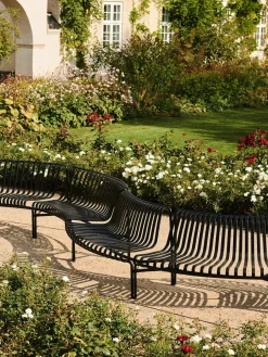 HAY Palissade Park Dining Bench, in, antracit fra><noscript><img width=