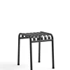 HAY Palissade Stool, antracit fra> Udendørs Loungemøbler|Havestole