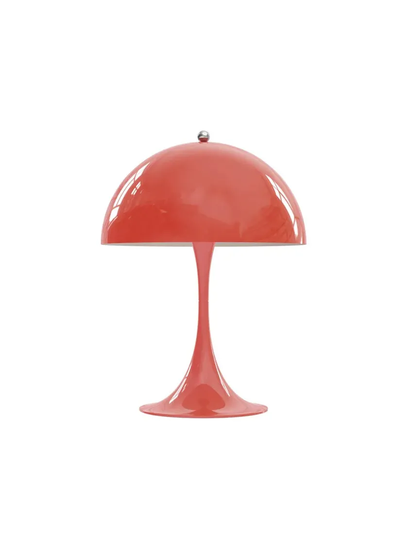 Louis Poulsen Panthella 250 bordlampe, hvid af Verner Panton> Spots