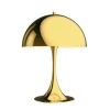 Louis Poulsen Panthella 320 bordlampe, messing af Verner Panton> Spots