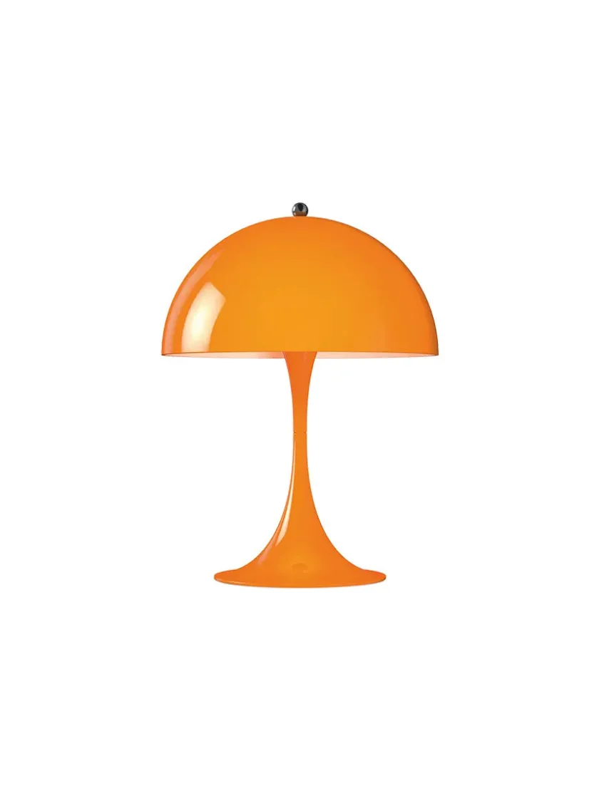 Louis Poulsen Panthella 250 bordlampe, orange af Verner Panton> Spots