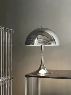 Louis Poulsen Panthella 250 bordlampe, orange af Verner Panton><noscript><img width=