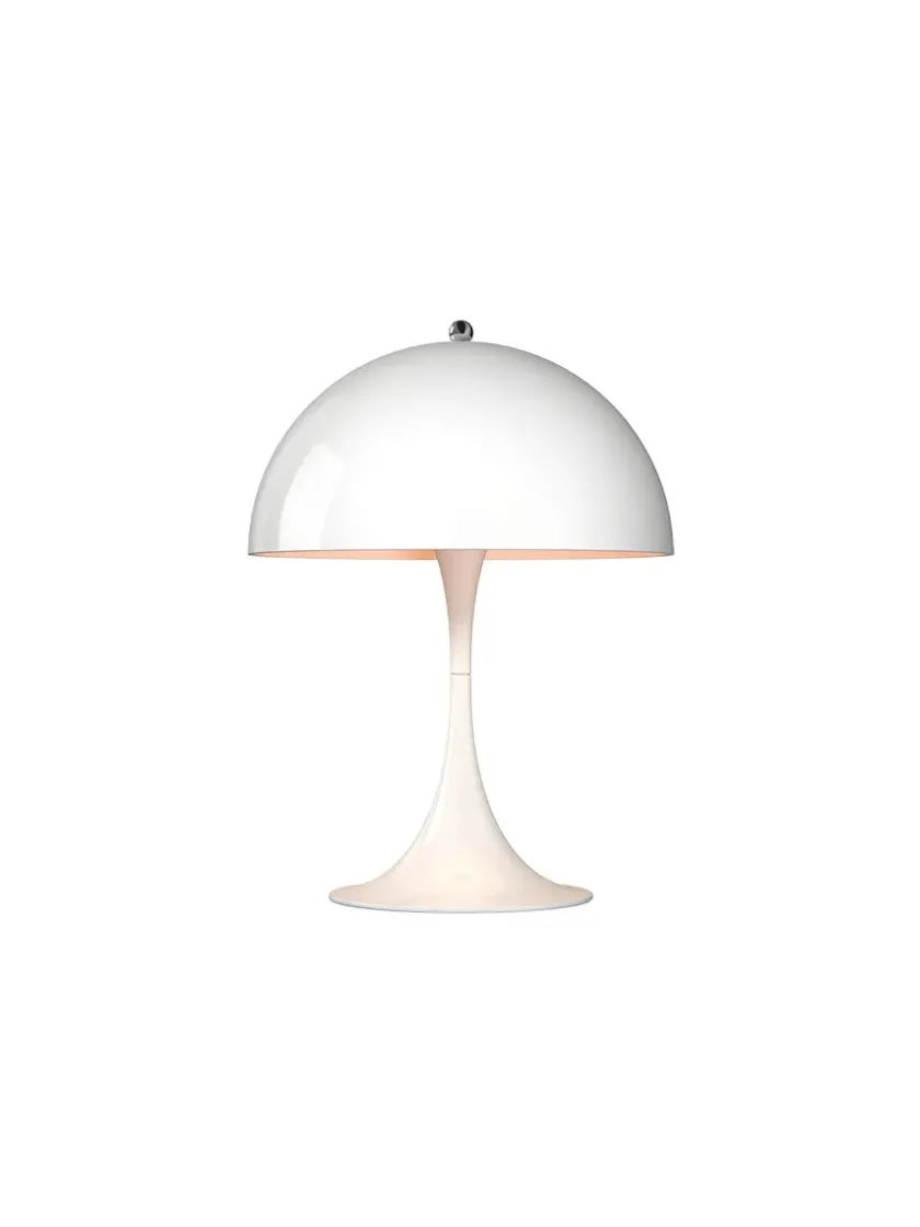 Louis Poulsen Panthella 250 bordlampe, pale blue af Verner Panton> Spots