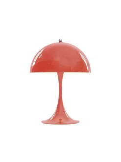 Louis Poulsen Panthella 250 Bordlampe, pale rose opal af Verner Panton><noscript><img width=