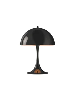 Louis Poulsen Panthella 250 Bordlampe, pale rose opal af Verner Panton><noscript><img width=