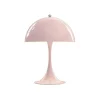 Louis Poulsen Panthella 250 bordlampe, pale rose af Verner Panton> Spots