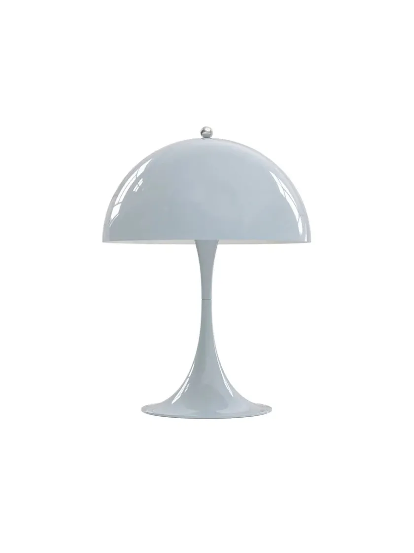 Louis Poulsen Panthella 250 bordlampe, pale rose af Verner Panton> Spots