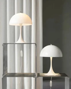 Louis Poulsen Panthella 250 bordlampe, sort af Verner Panton><noscript><img width=