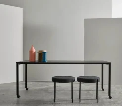 Verpan Panton Move spisebord, Black af Verner Panton> Spiseborde