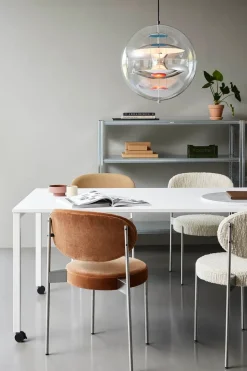Verpan Panton Move spisebord, White af Verner Panton> Spiseborde