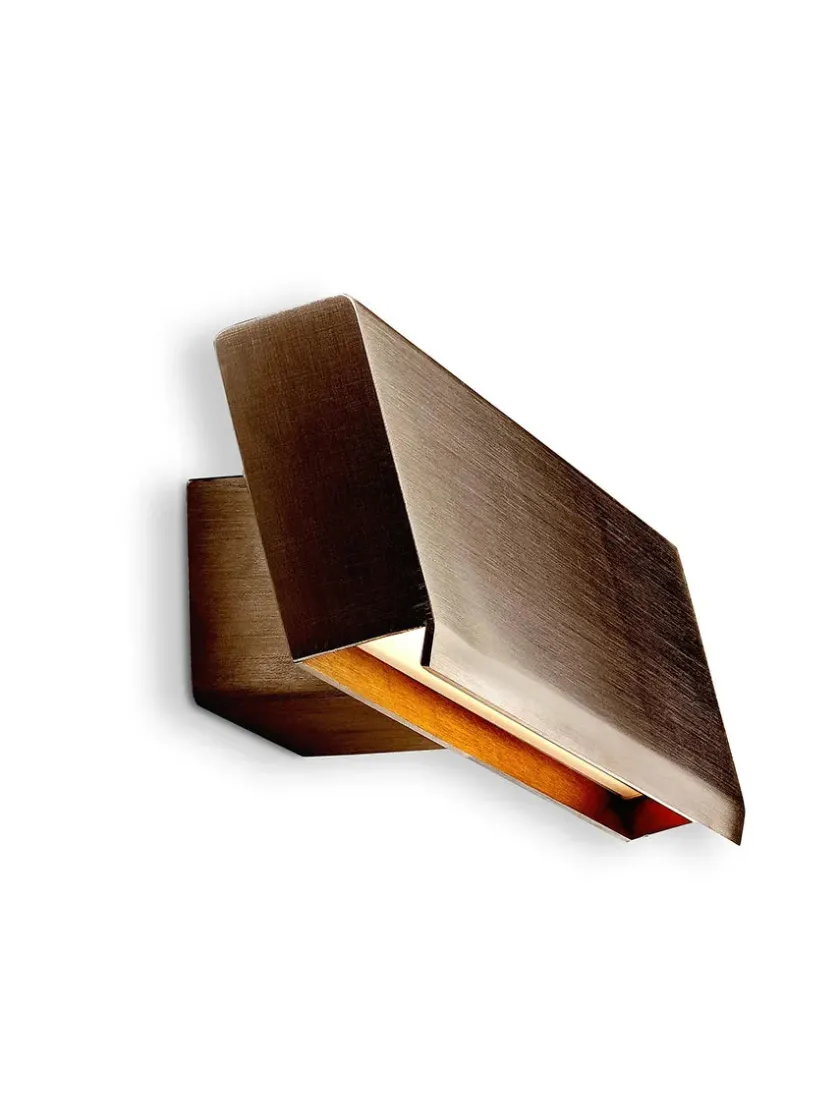 Anour Papilio Single Væglampe, brushed brass fra> Væglamper|Spots