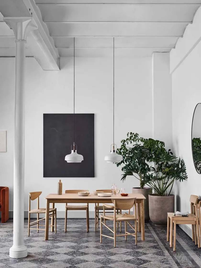 &Tradition Patch HW1 spisebord med udtræk fra> Spiseborde
