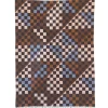 raawii Patch Plaid, saffron/blue/white fra> Puder Og Plaider