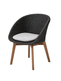 Cane-line Peacock Stol, Soft Rope m/ben i teak fra><noscript><img width=