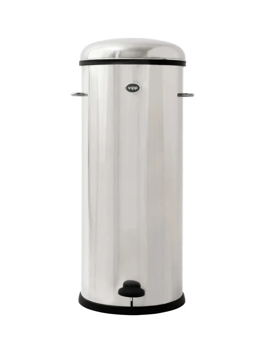 Vipp Pedalspand 17 - 30 L, Stainless Steel fra> Pedalspande