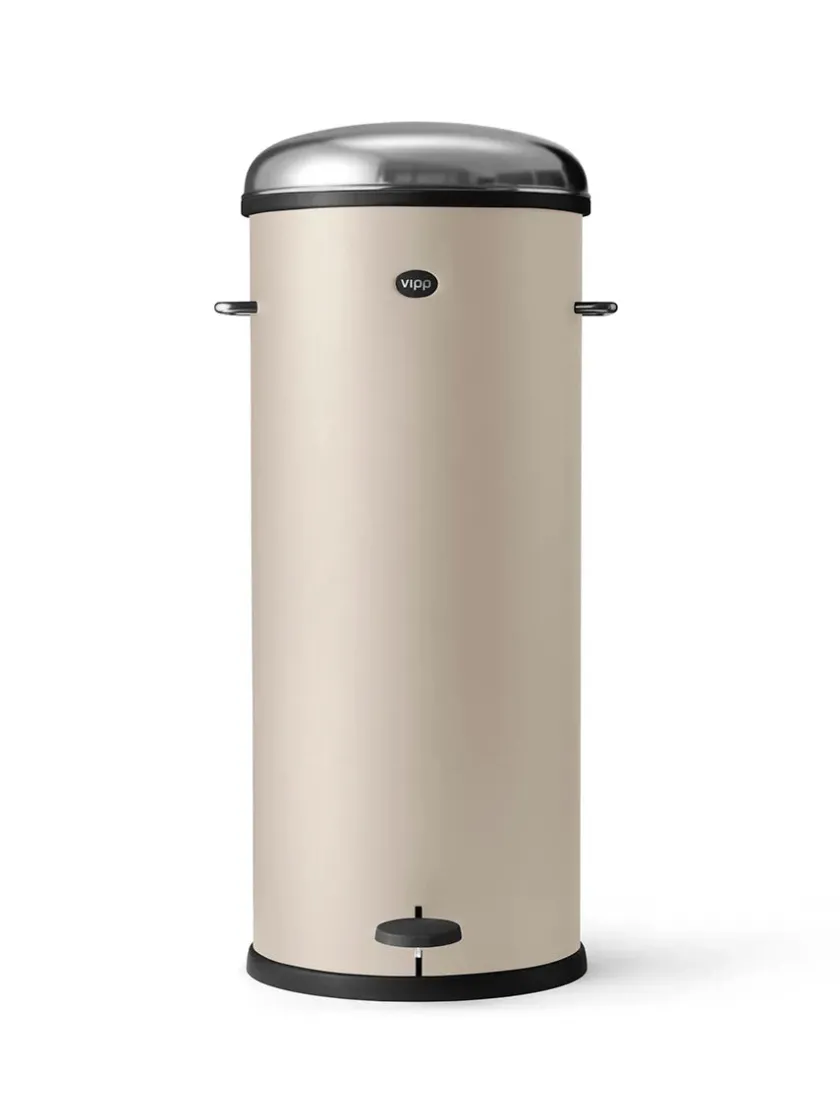 Vipp Pedalspand 17 - 30 L, Stainless Steel fra> Pedalspande