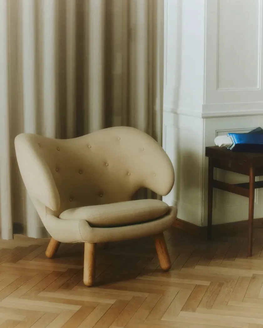 House of Finn Juhl Pelikan stol, eg olie af Finn Juhl> Lænestole