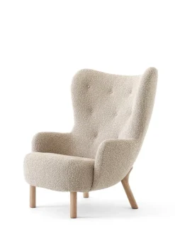 &Tradition Petra VB3 Chair, moonlight sheepskin/oak fra><noscript><img width=