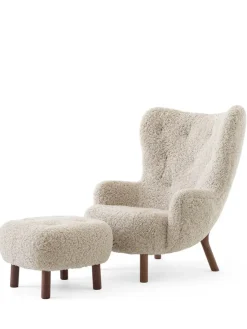 &Tradition Petra VB3 inkl. Skammel, sheepskin sahara fra><noscript><img width=